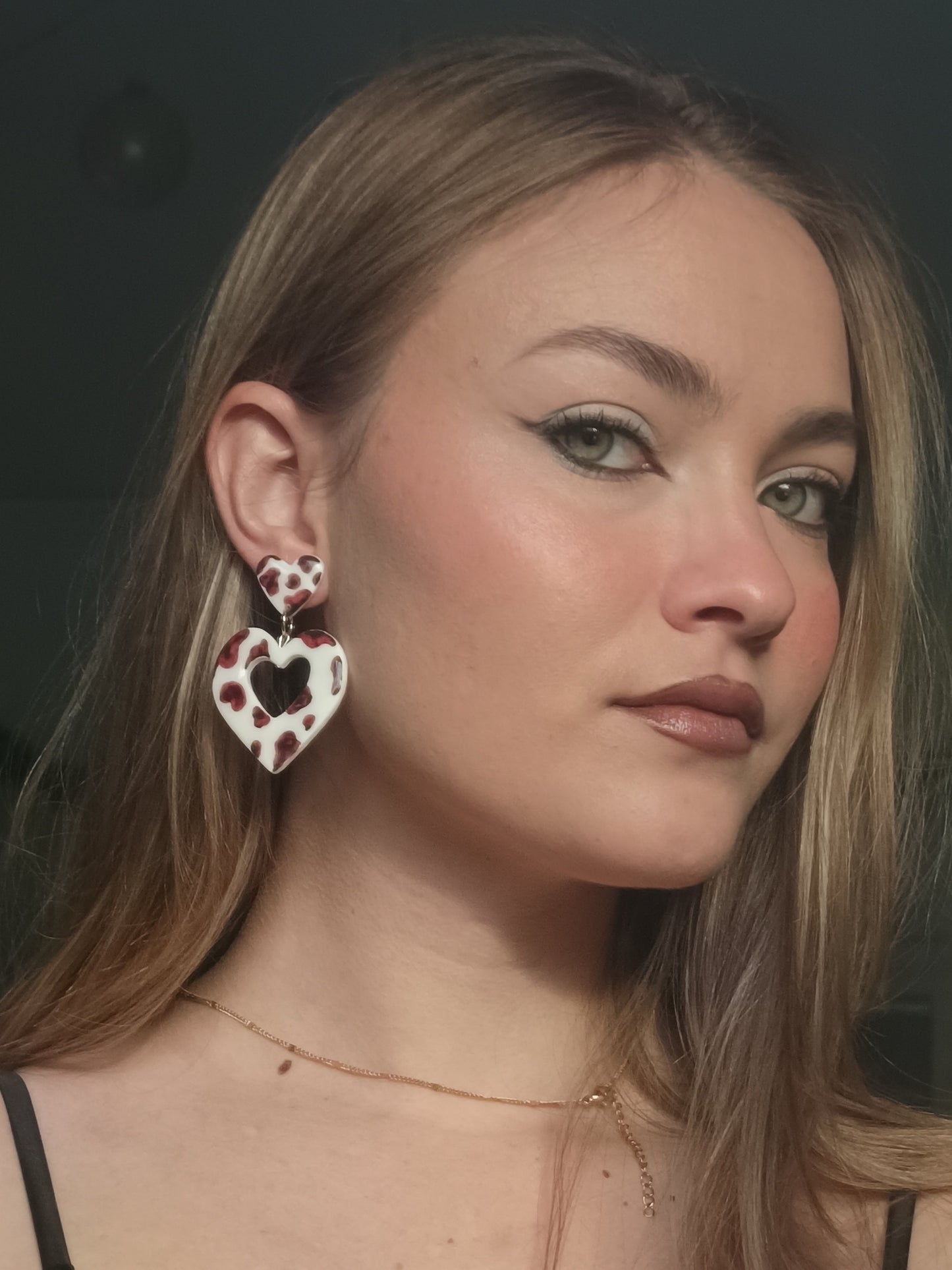 Boucles d'oreilles cœur