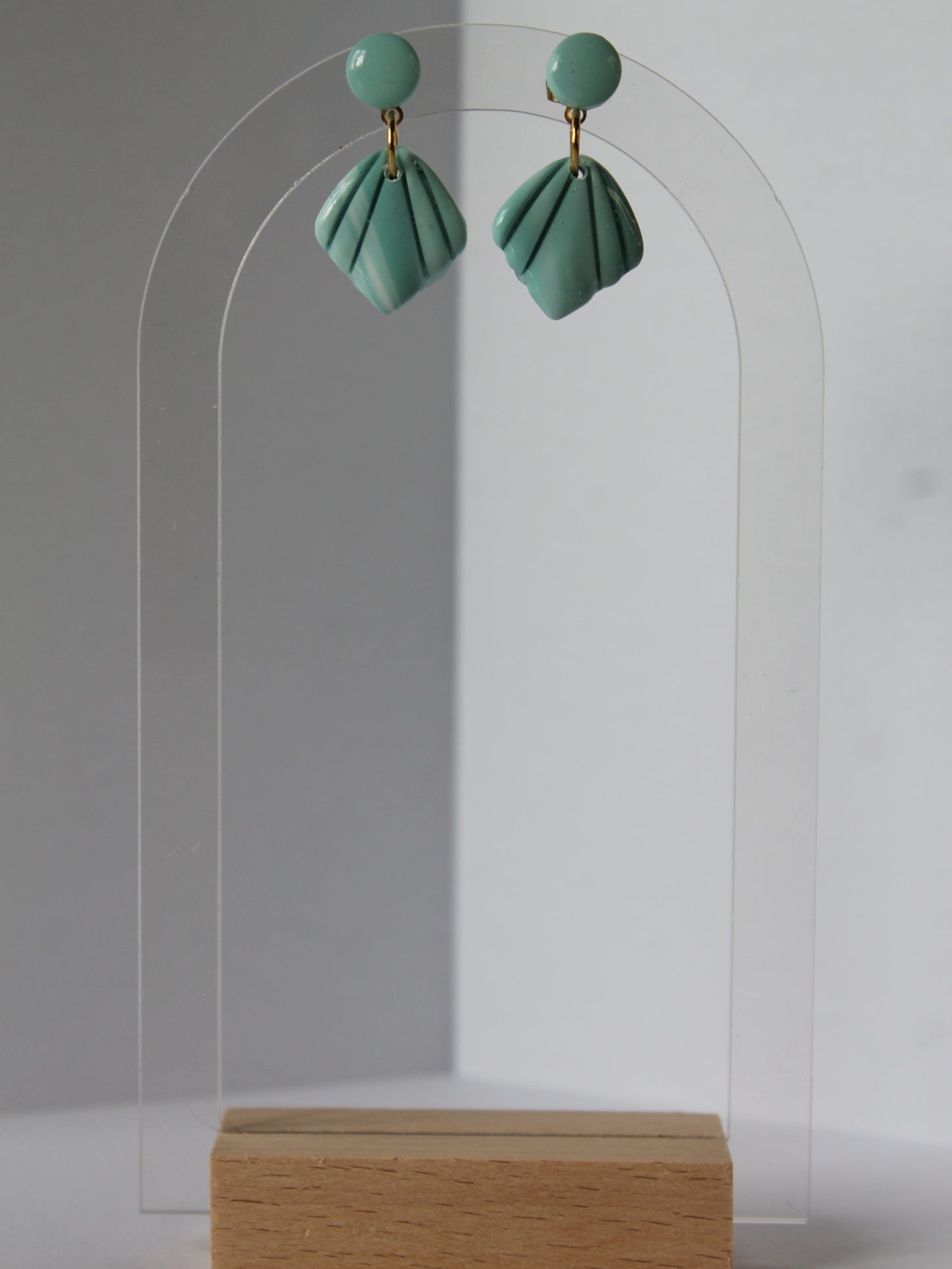 Boucles d'oreilles coquillage