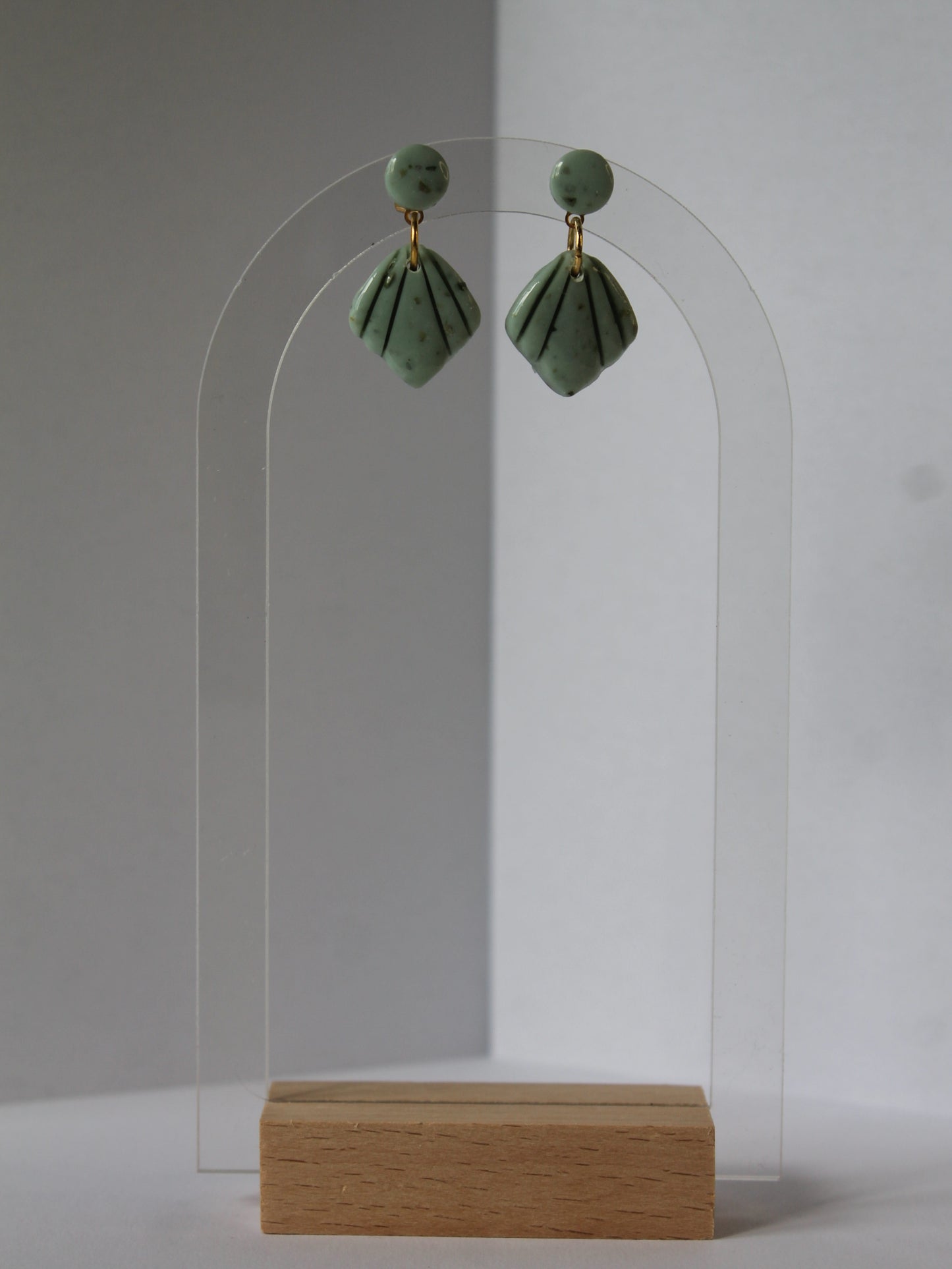 Boucles d'oreilles coquillage
