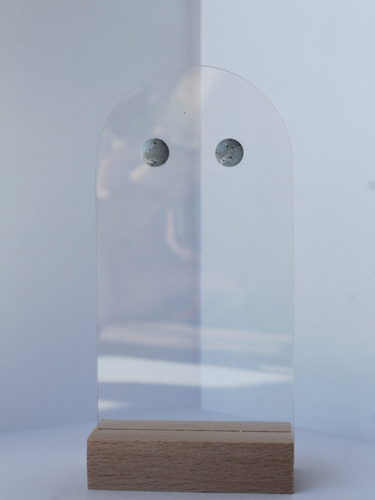 Puces d'Oreilles gris pierre