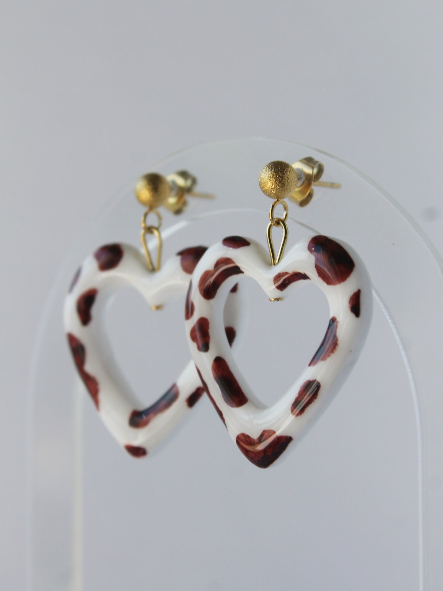 Boucles d'oreilles cœur