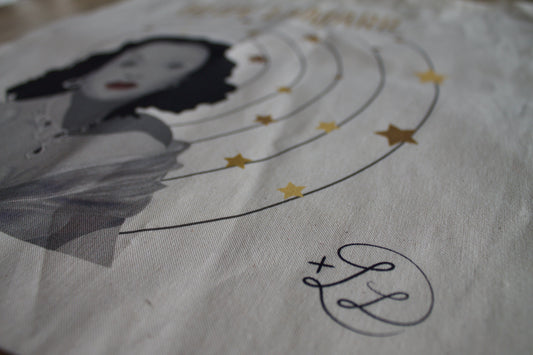 gros plan tote bag Hedy Lamarr