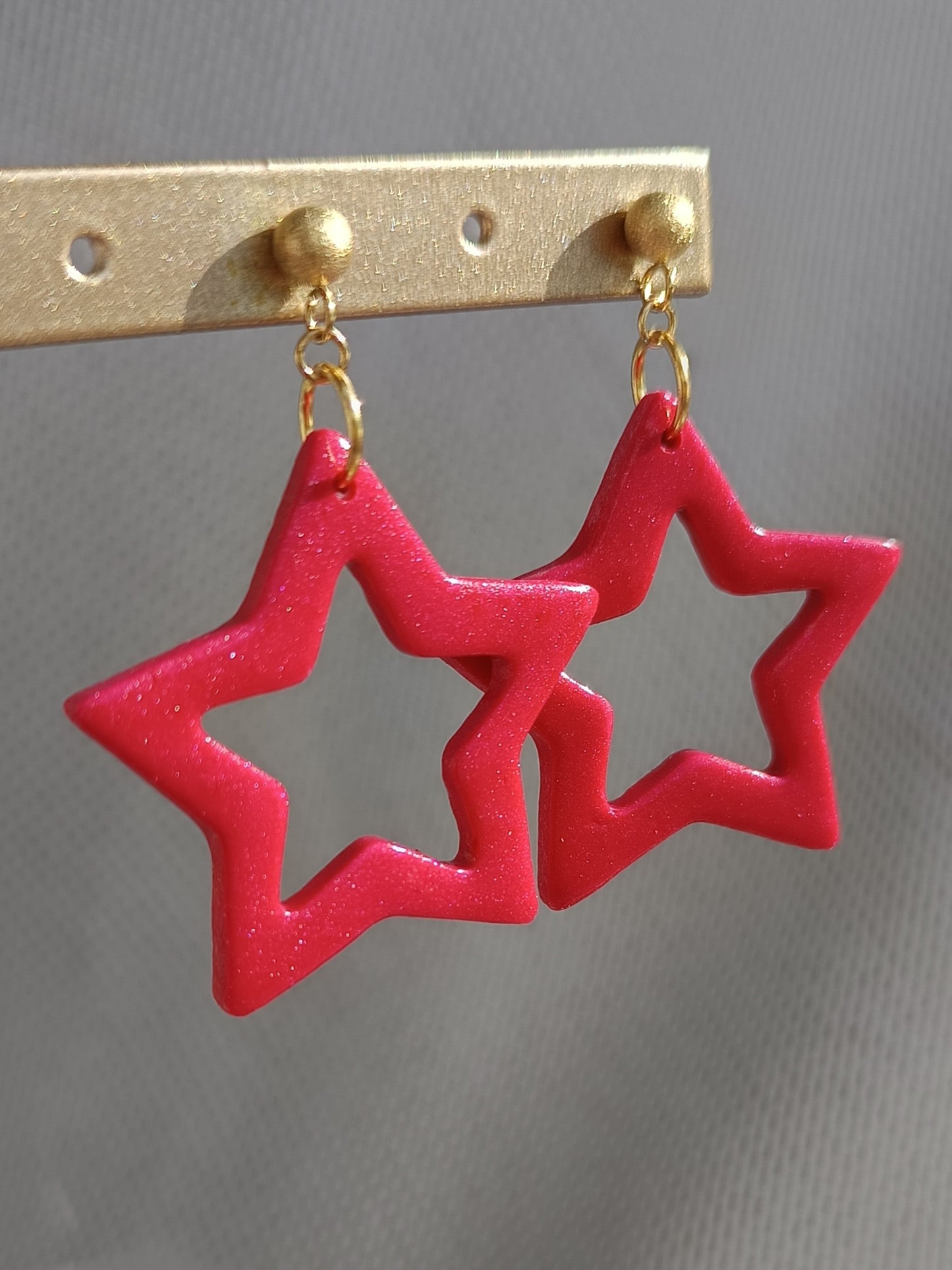 Boucles d'oreilles étoile plusdelles 