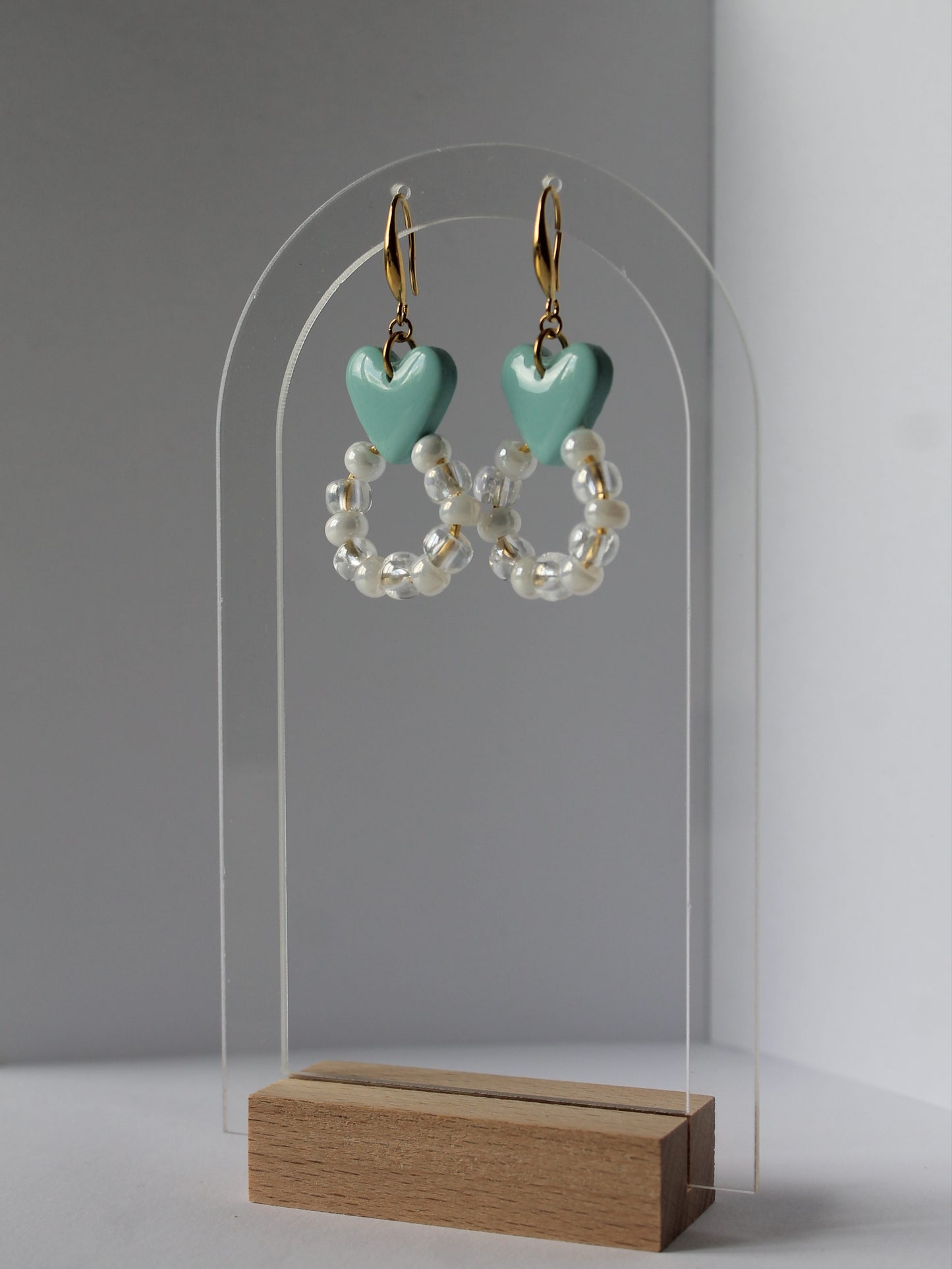 Boucles d'oreilles Cœur Méditerranéen plusdelles 