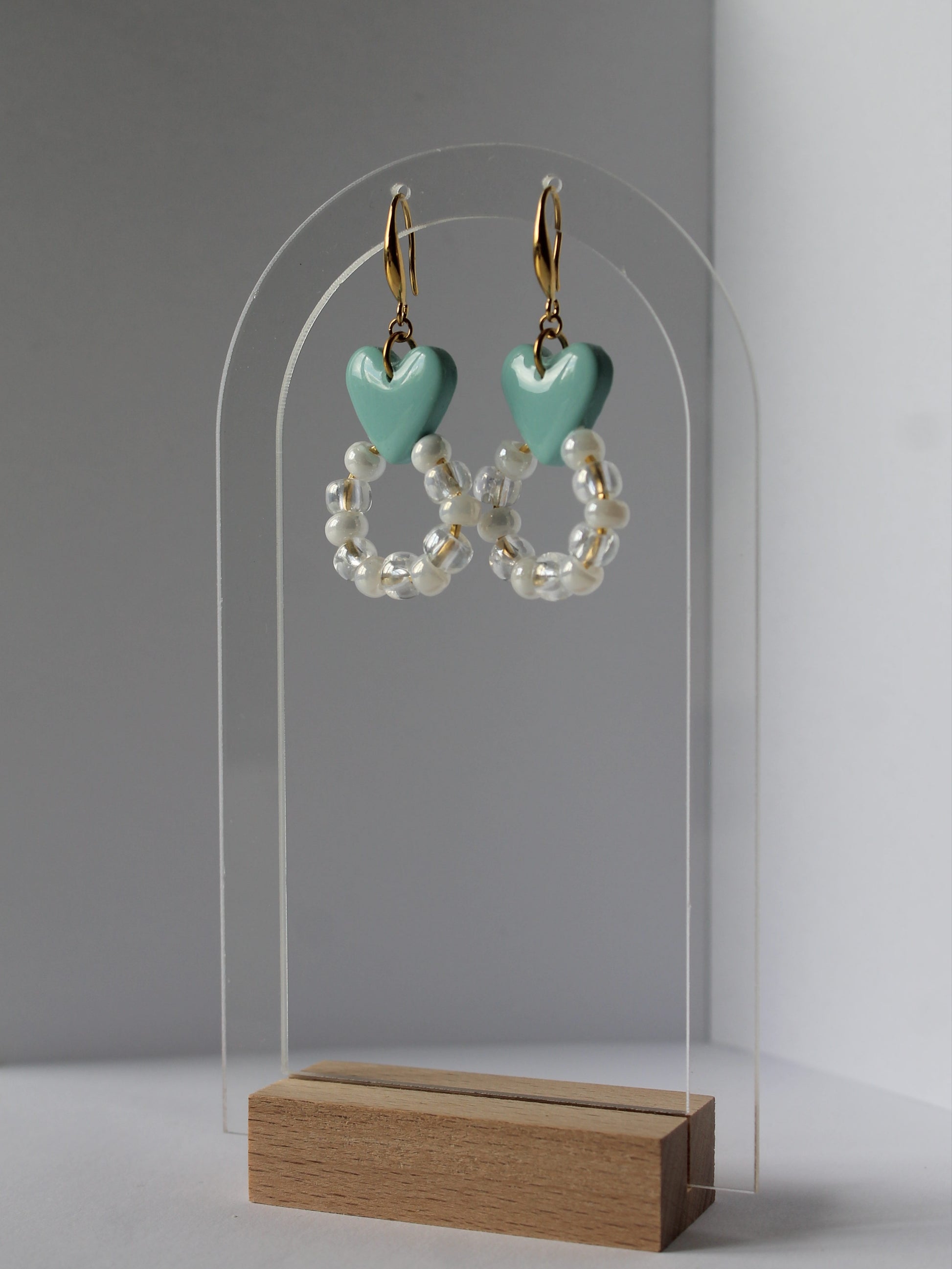 Boucles d'oreilles Cœur Méditerranéen plusdelles 