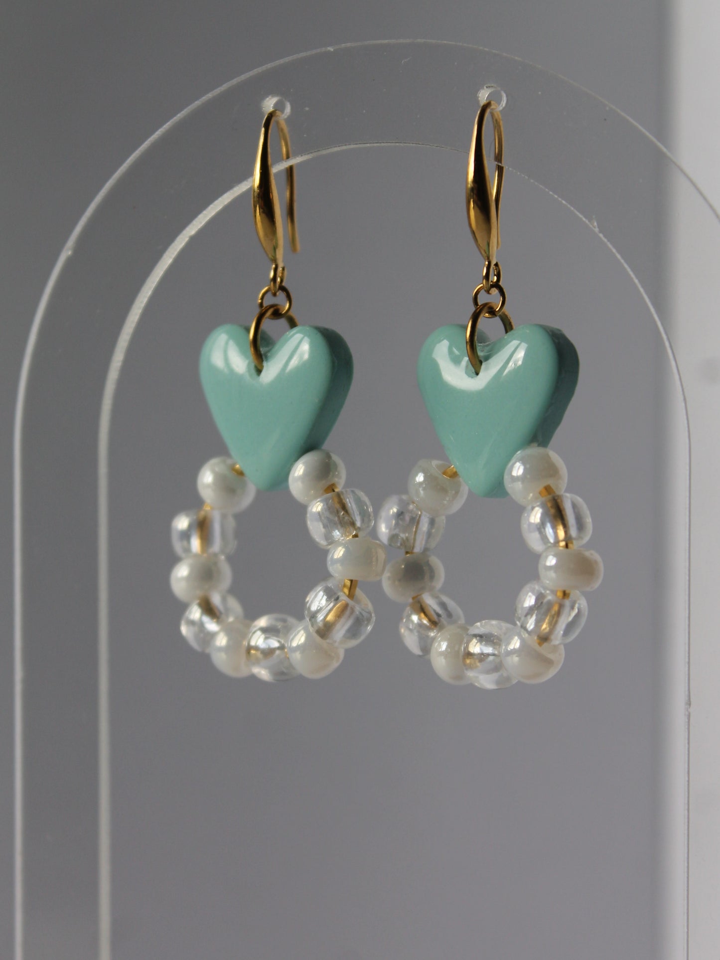 Boucles d'oreilles Cœur Méditerranéen plusdelles 
