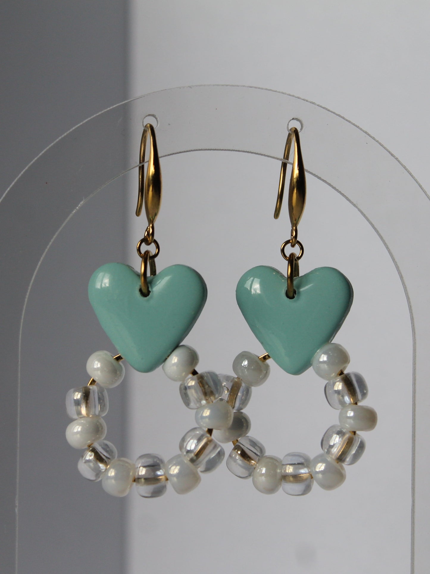 Boucles d'oreilles Cœur Méditerranéen plusdelles 