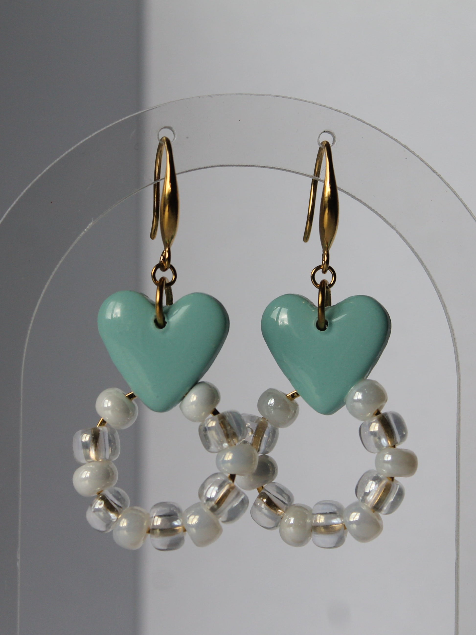 Boucles d'oreilles Cœur Méditerranéen plusdelles 