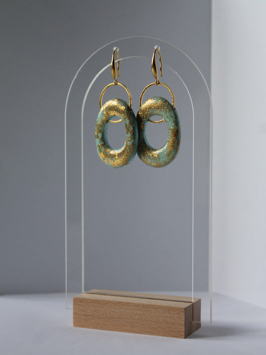 Boucles d'oreilles Éclat Marin