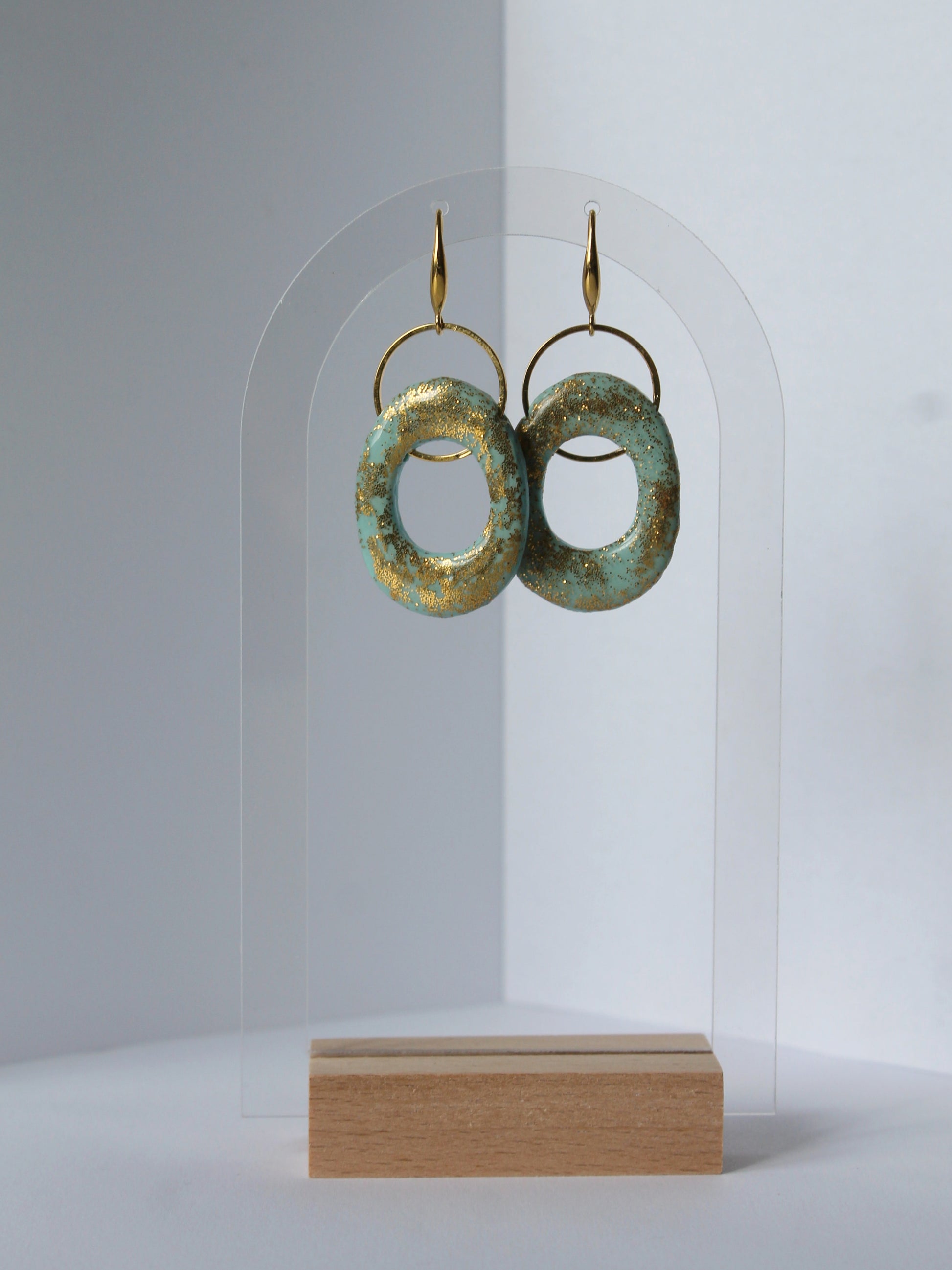 Boucles d'oreilles Éclat Marin plusdelles 