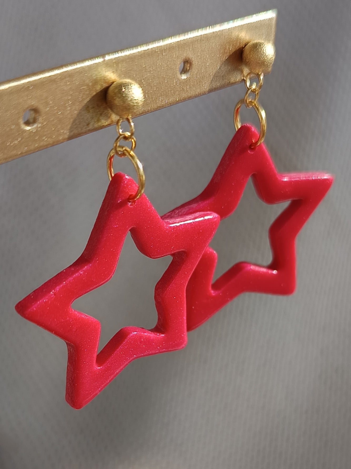 Boucles d'oreilles étoile