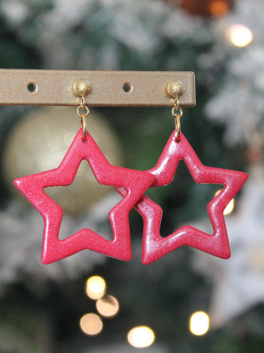 Boucles d'oreilles étoile