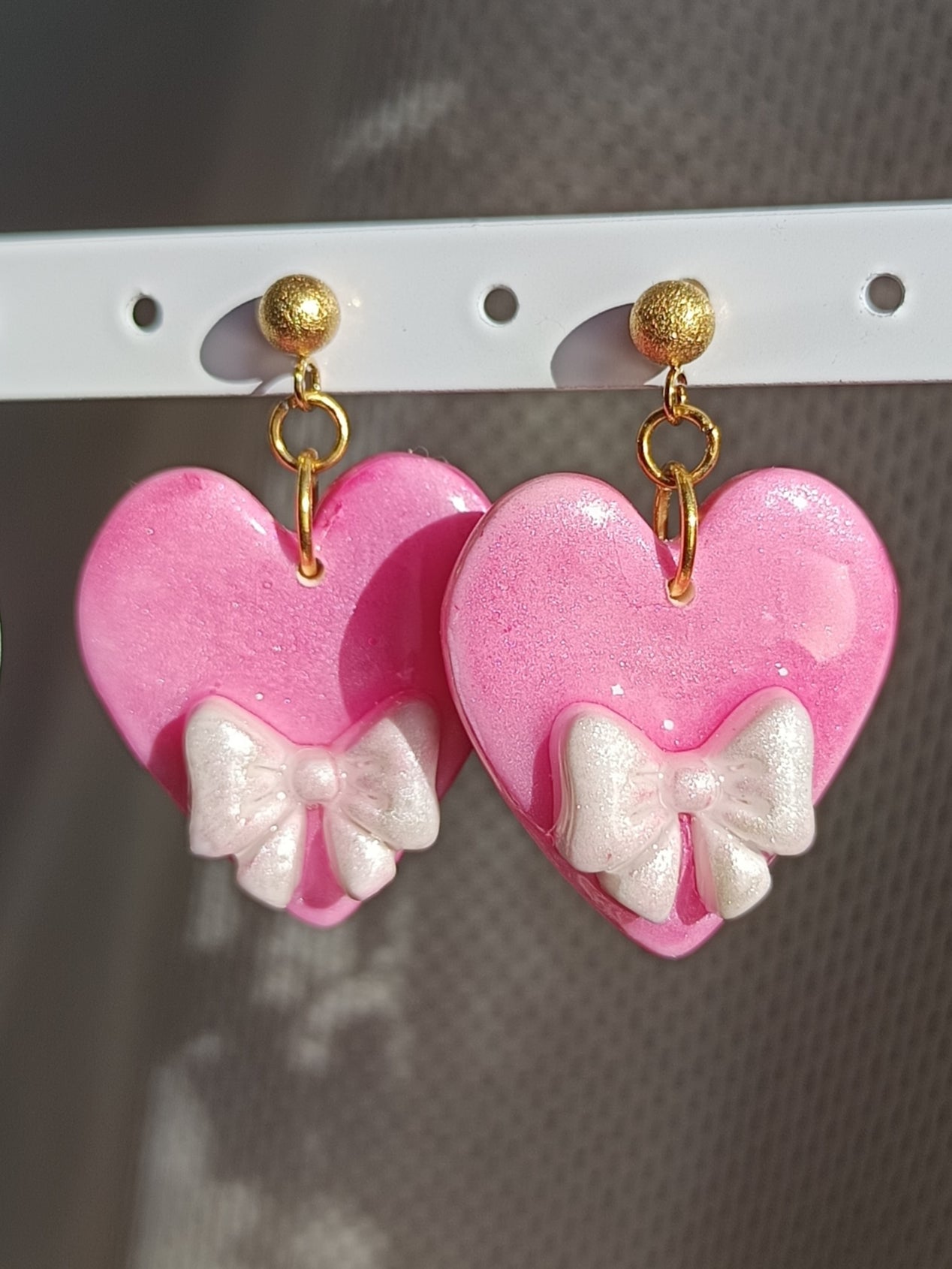 Boucles d'oreilles cœur