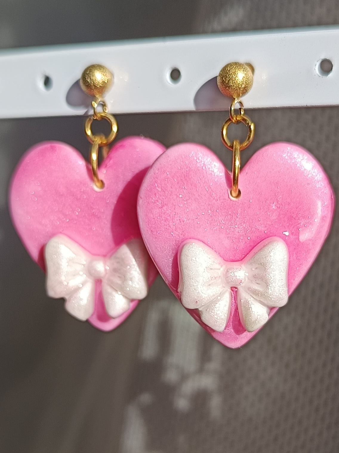 Boucles d'oreilles cœur