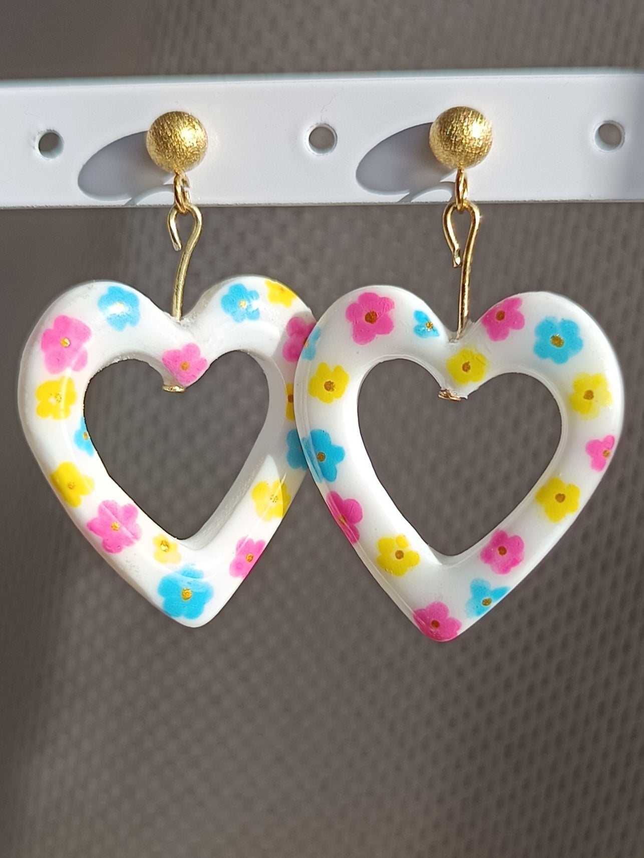 Boucles d'oreilles cœur