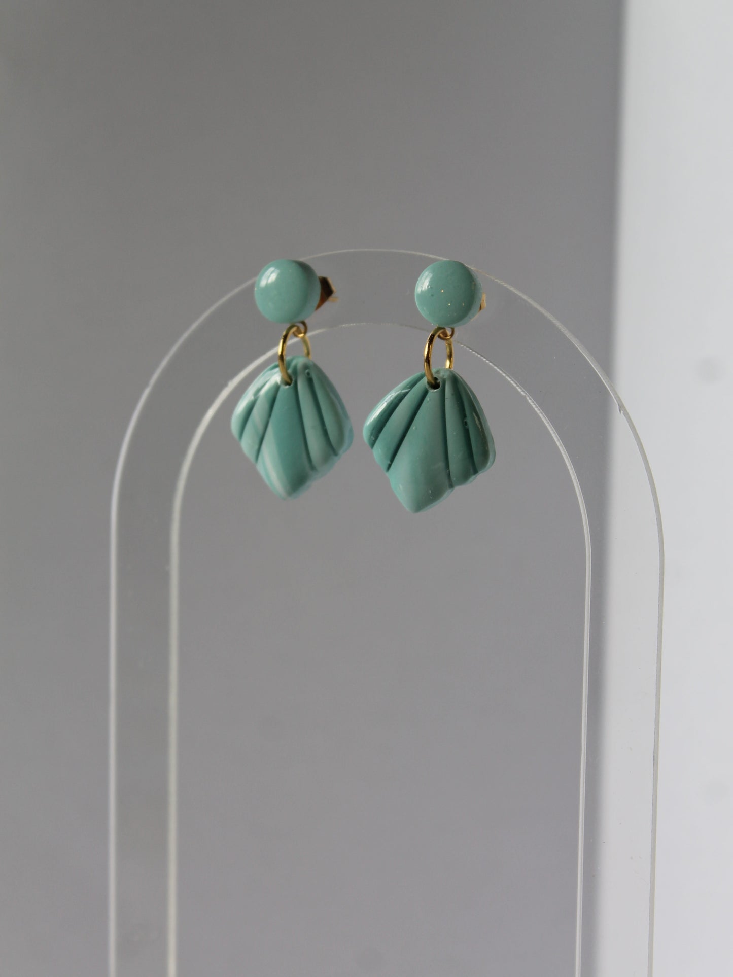 Boucles d'oreilles coquillage