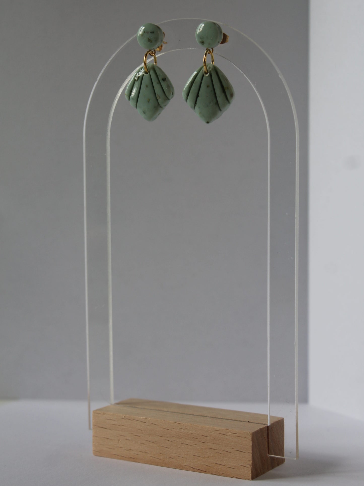 Boucles d'oreilles coquillage
