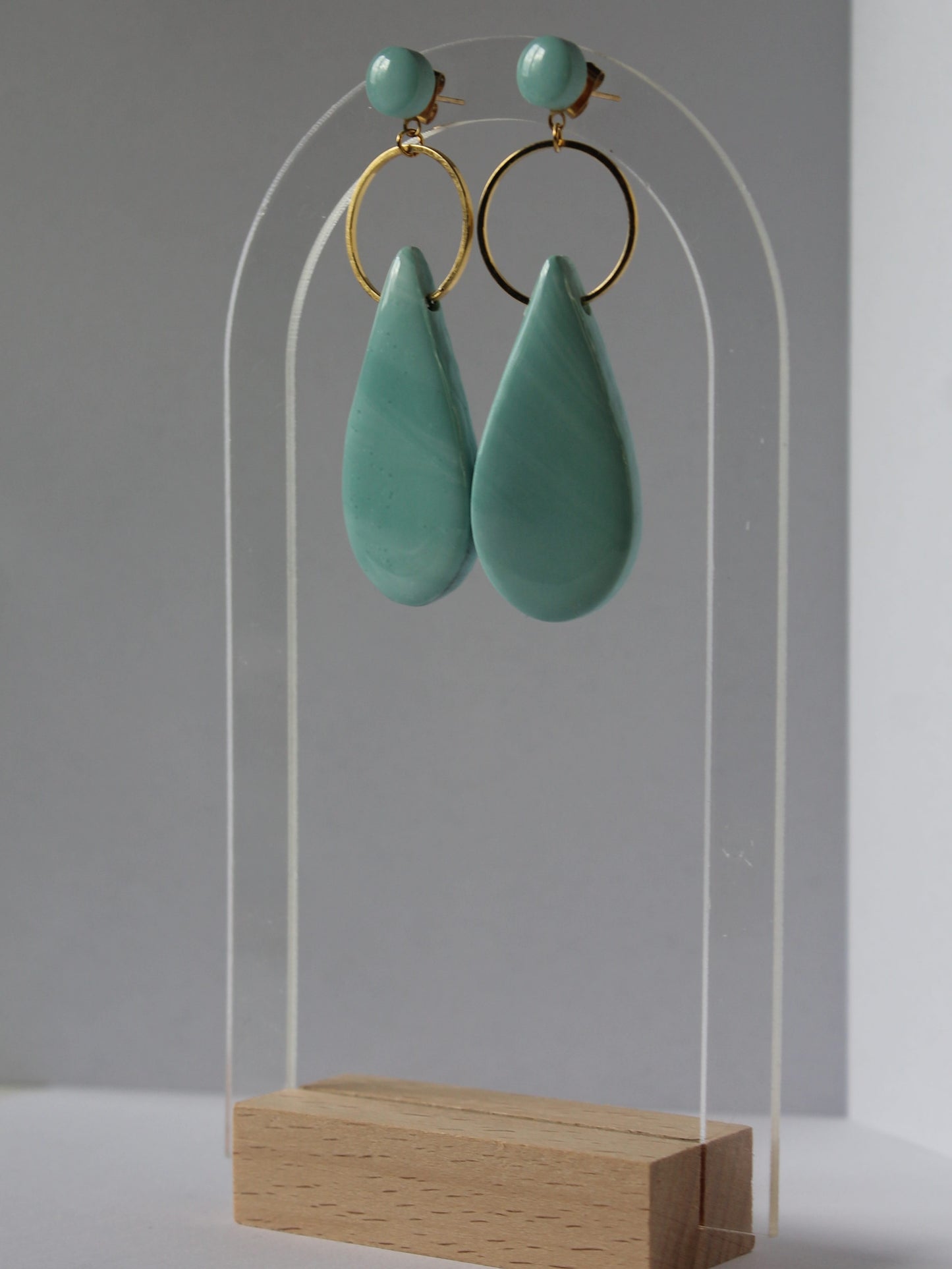 Boucles d'oreilles goutte d'eau