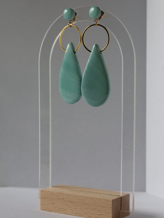 Boucles d'oreilles goutte d'eau
