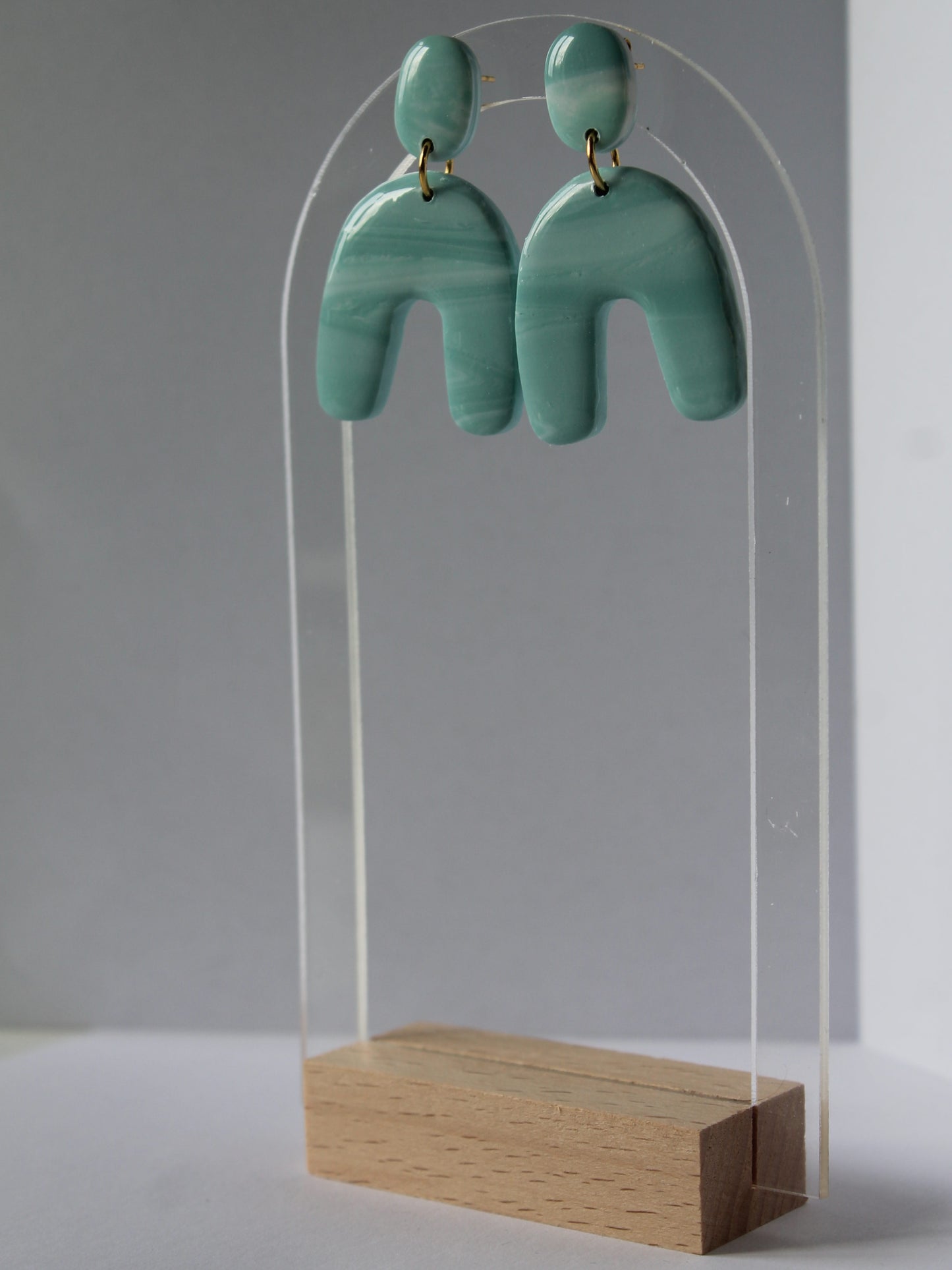 Boucles d'oreilles Aqua