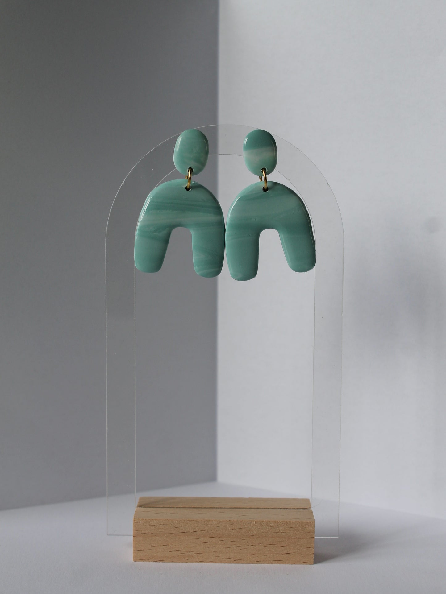 Boucles d'oreilles Aqua