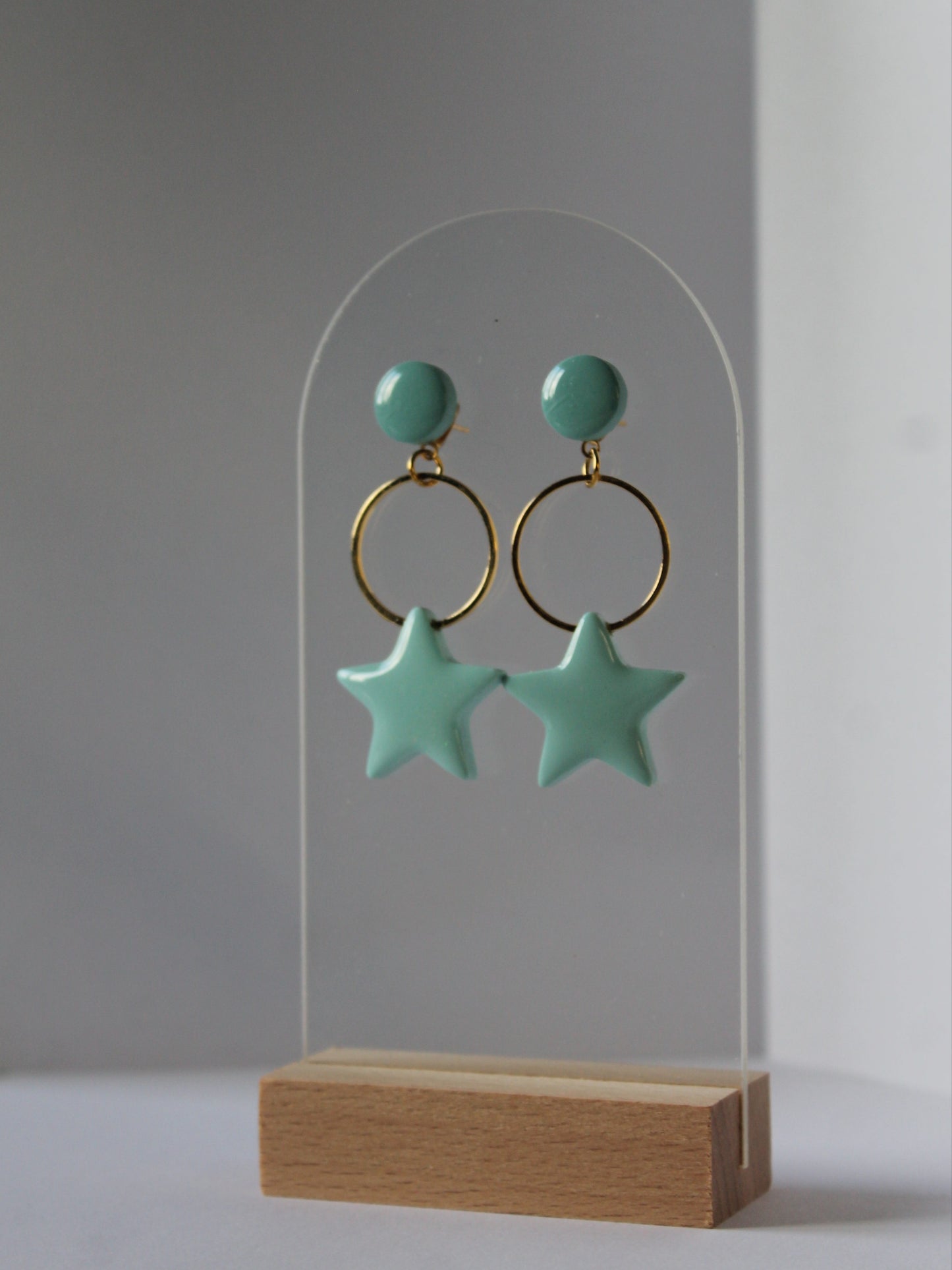 Boucles d'oreilles étoile