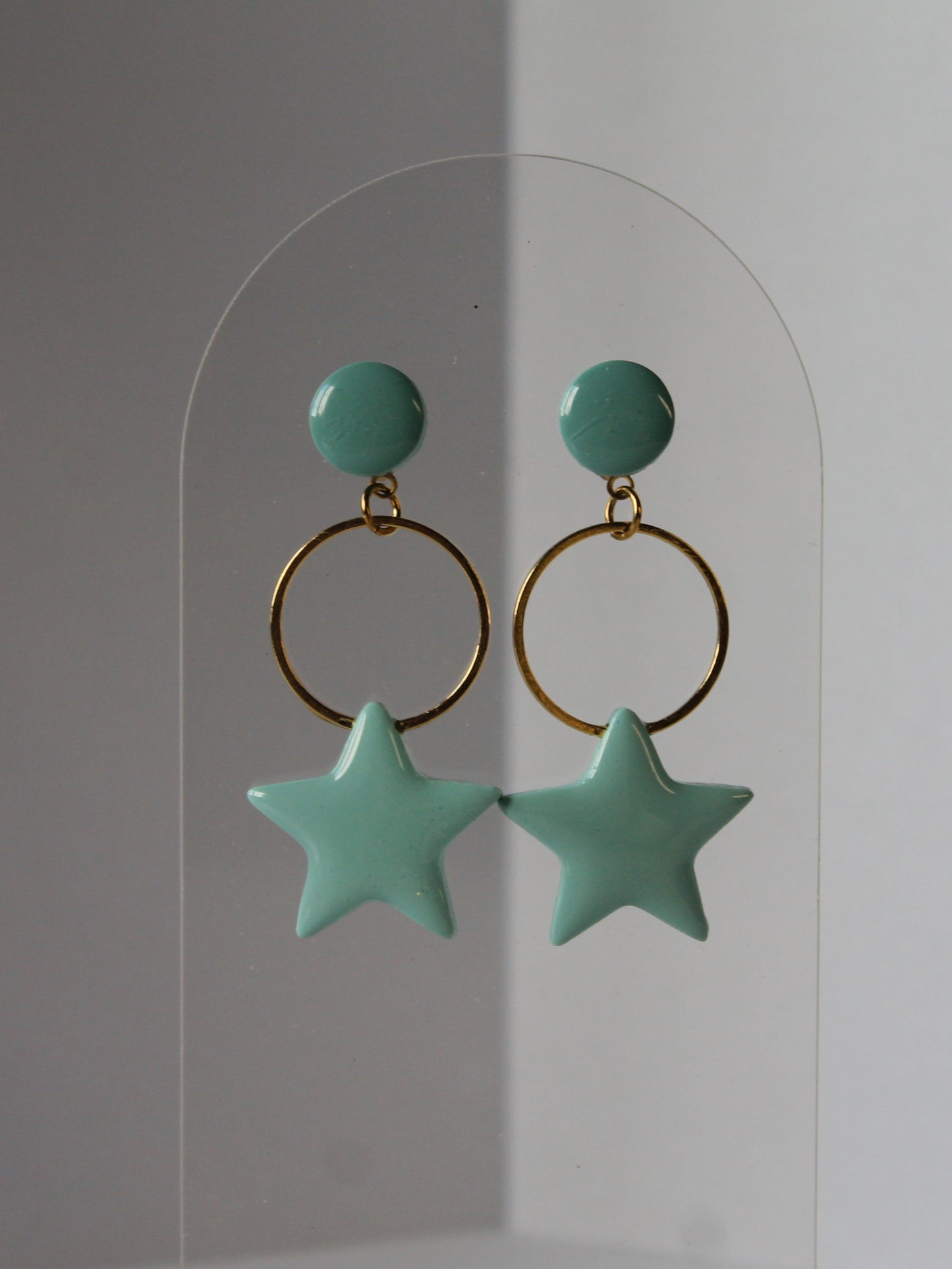 Boucles d'oreilles étoile