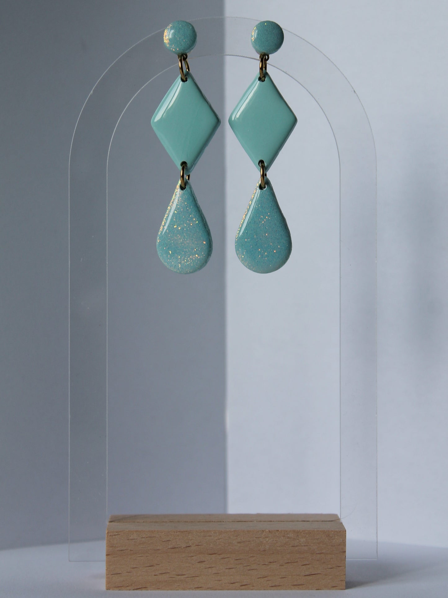 Boucles d'oreilles "Cascade"