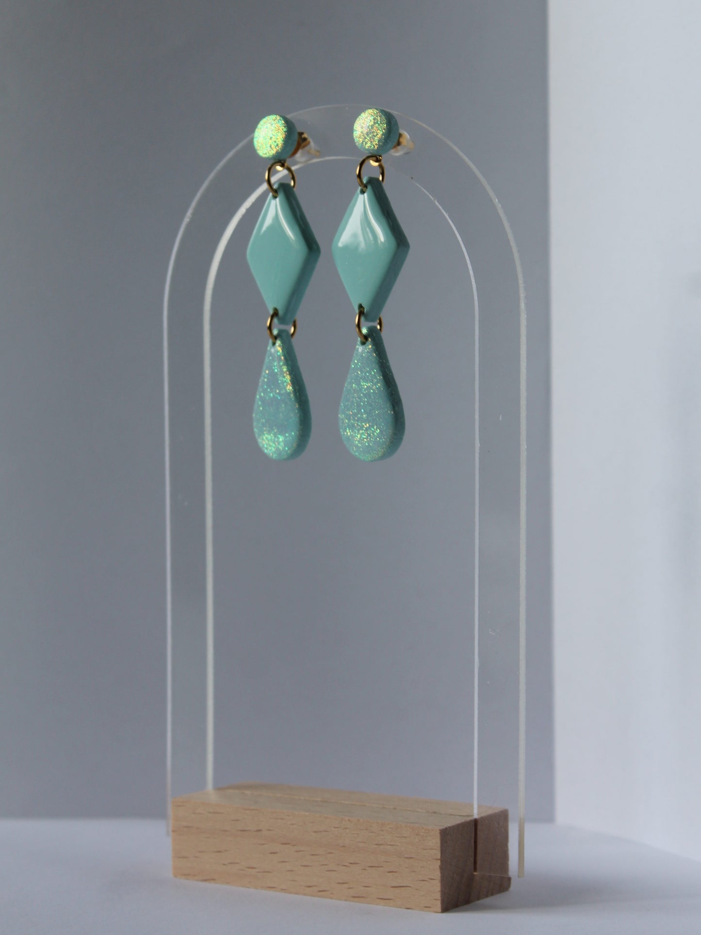 Boucles d'oreilles "Cascade"
