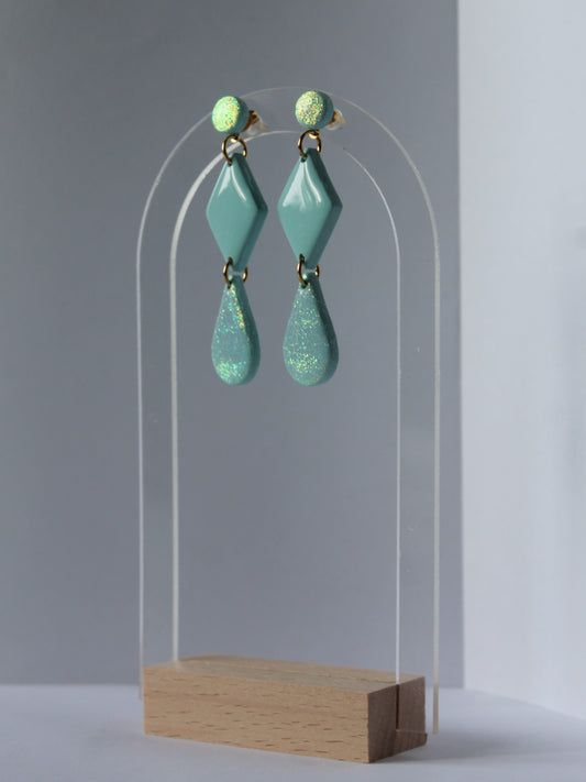 Boucles d'oreilles "Cascade"
