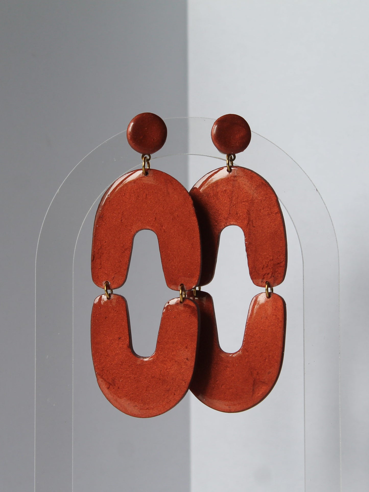 Boucles d'oreilles "Terre Provençale"