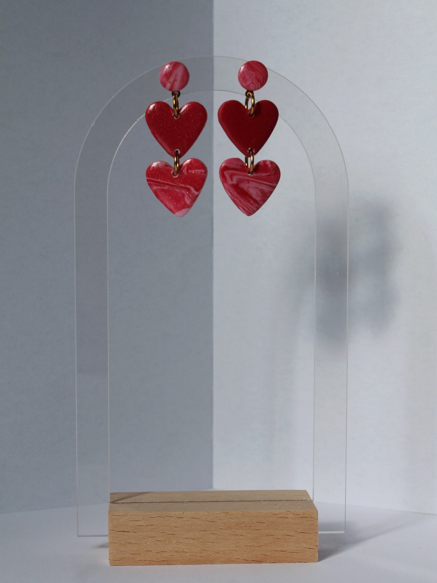 Boucles d'oreilles Cœur Saint-Valentin