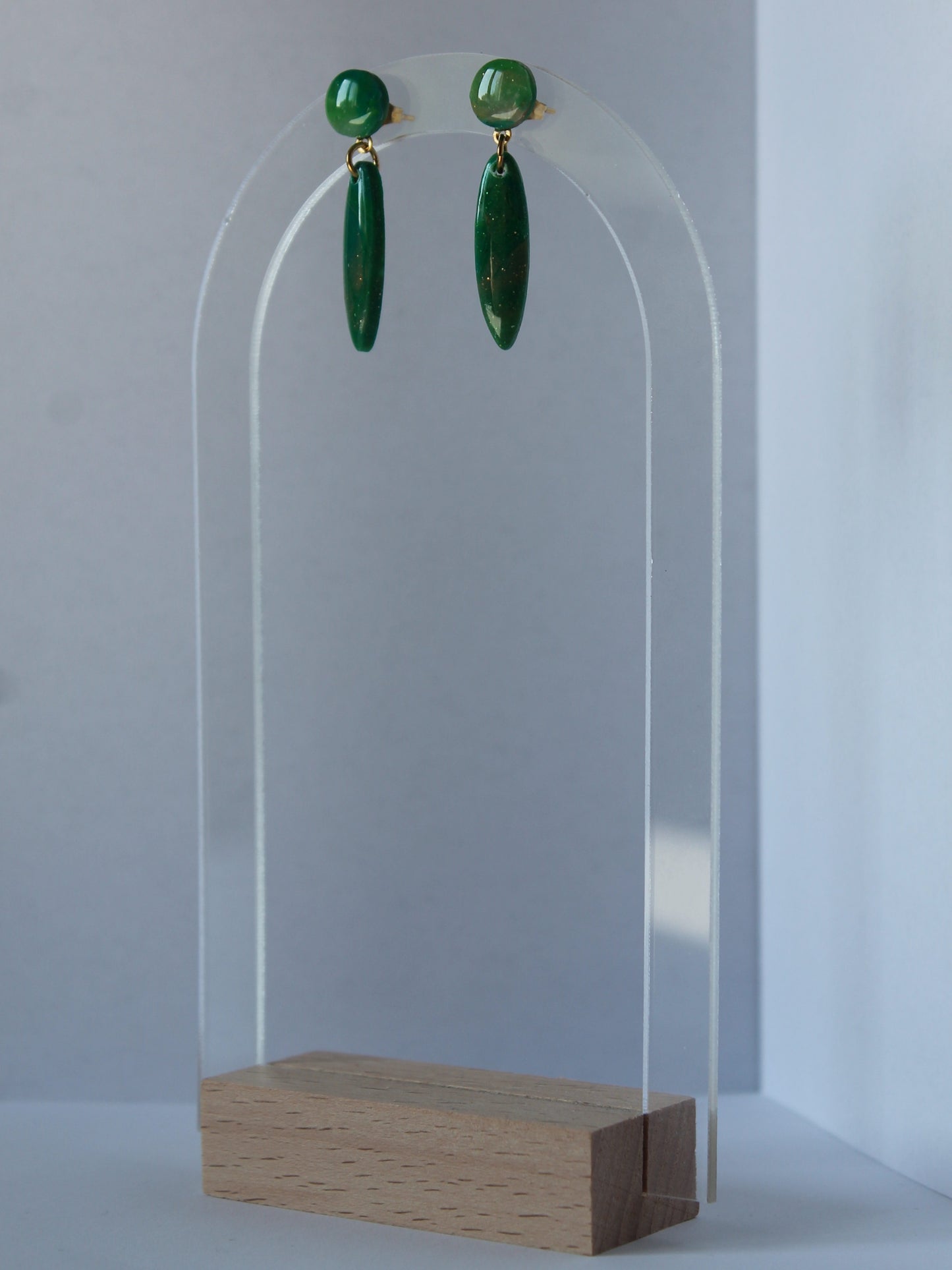 Boucles d'oreilles Verdoyantes