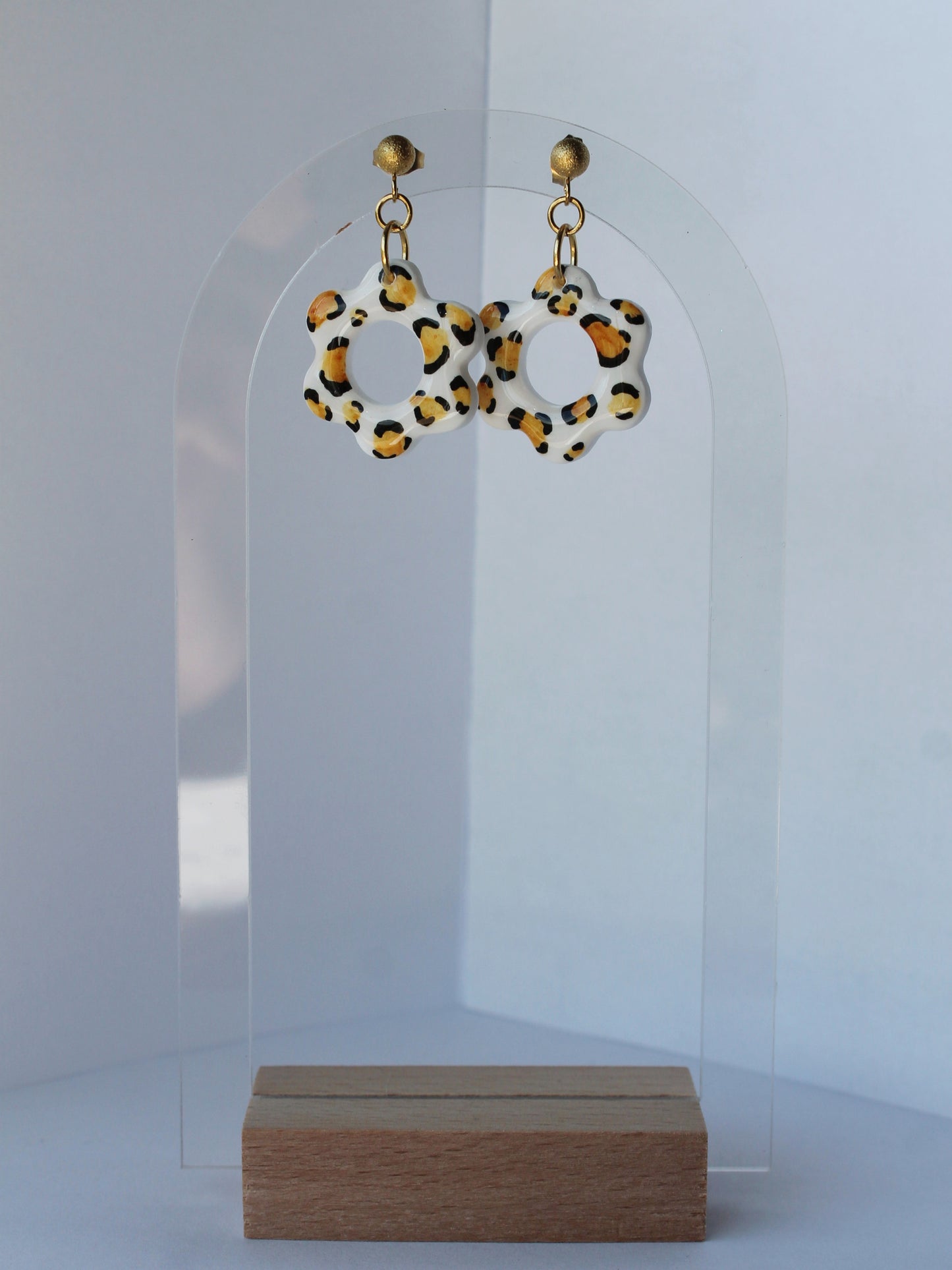 Boucles d'oreilles fleurs