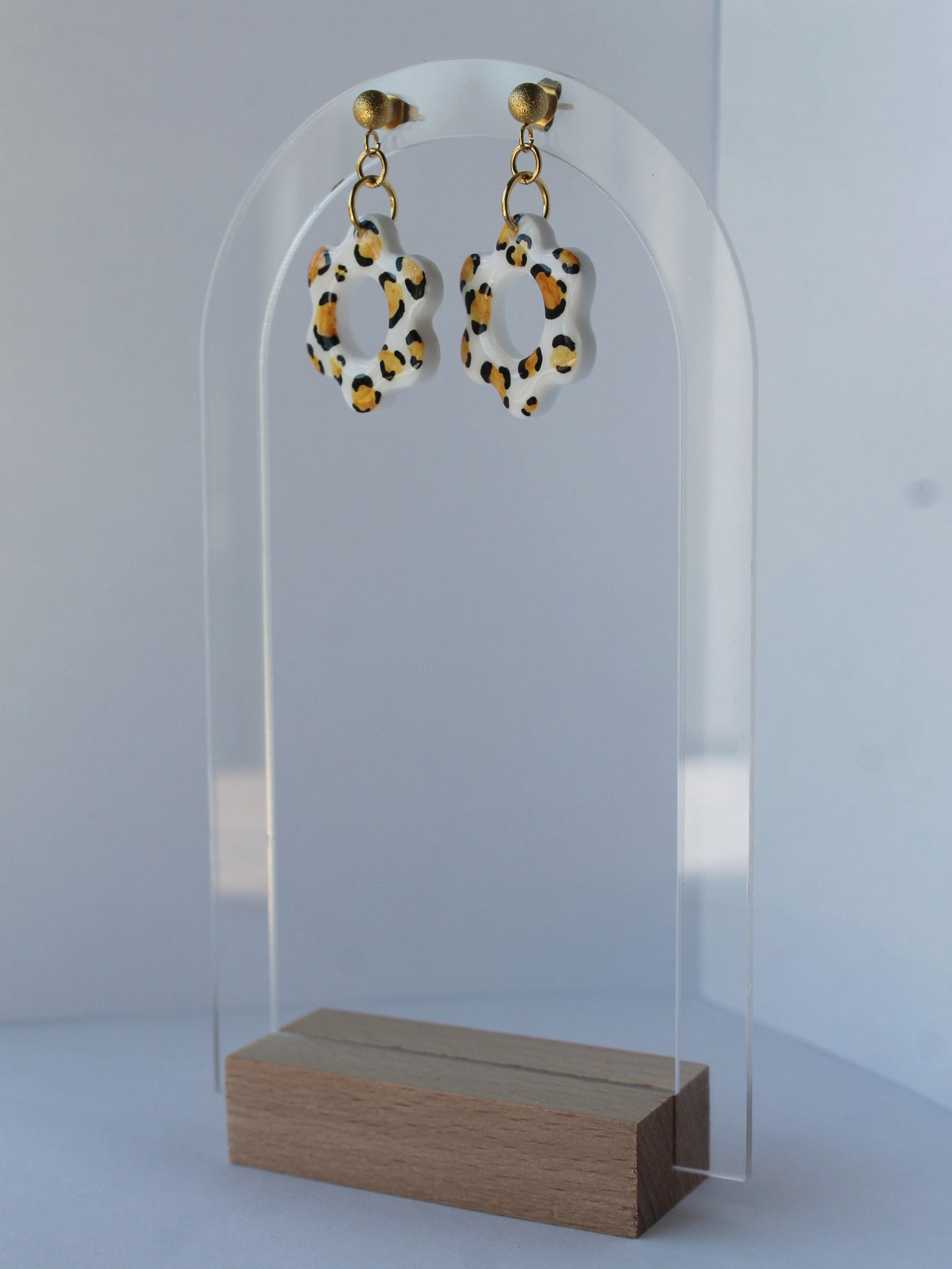 Boucles d'oreilles fleurs