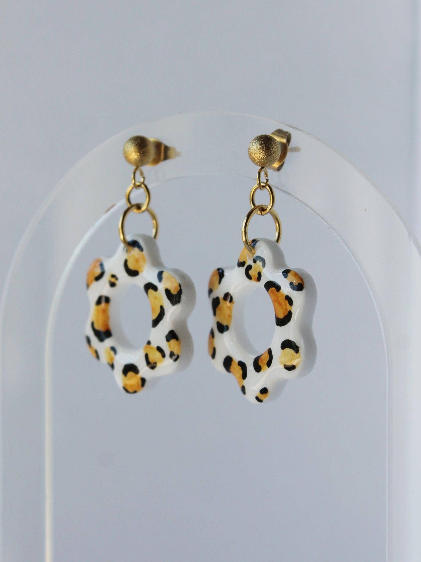 Boucles d'oreilles fleurs