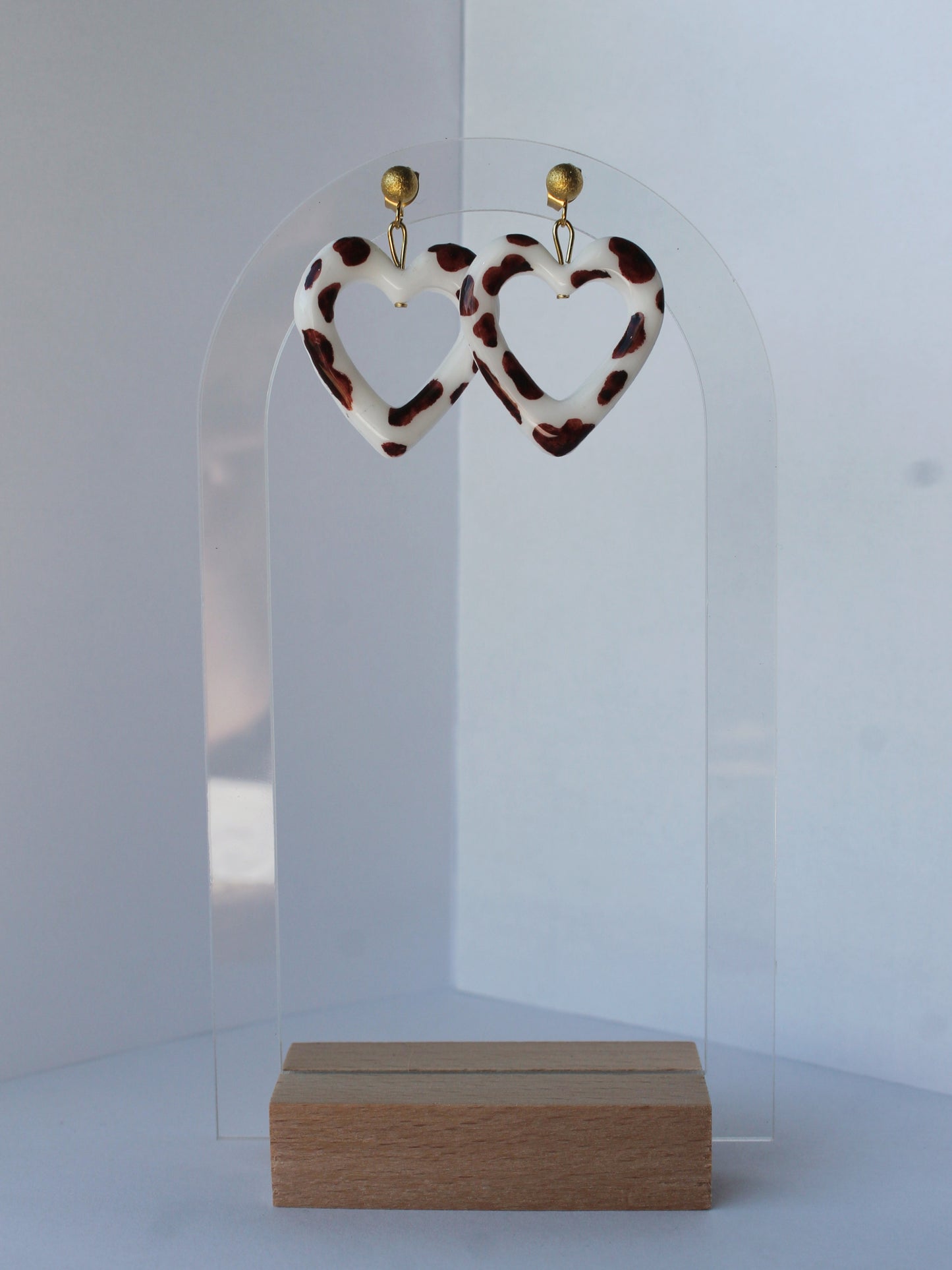 Boucles d'oreilles cœur