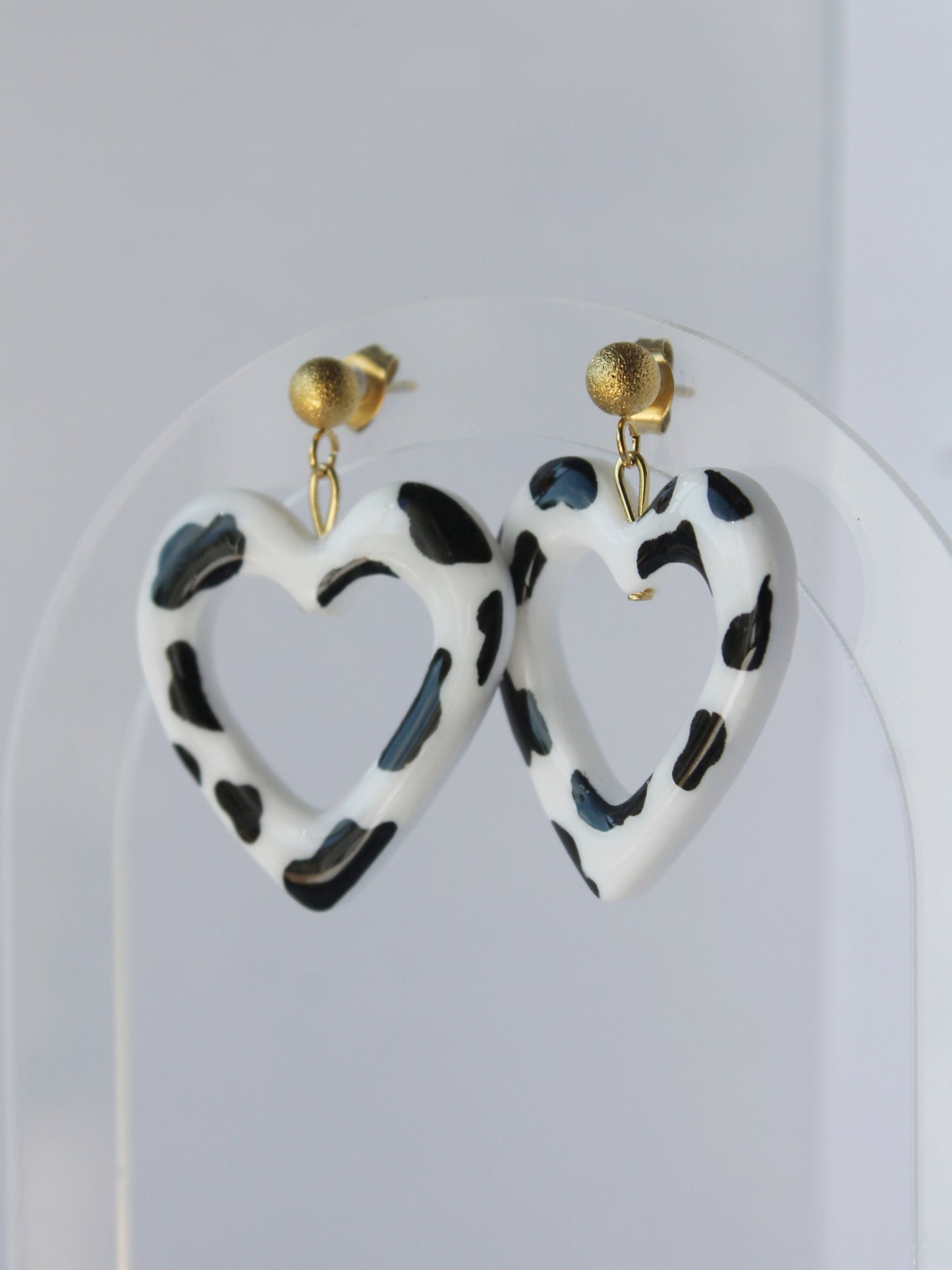 Boucles d'oreilles cœur