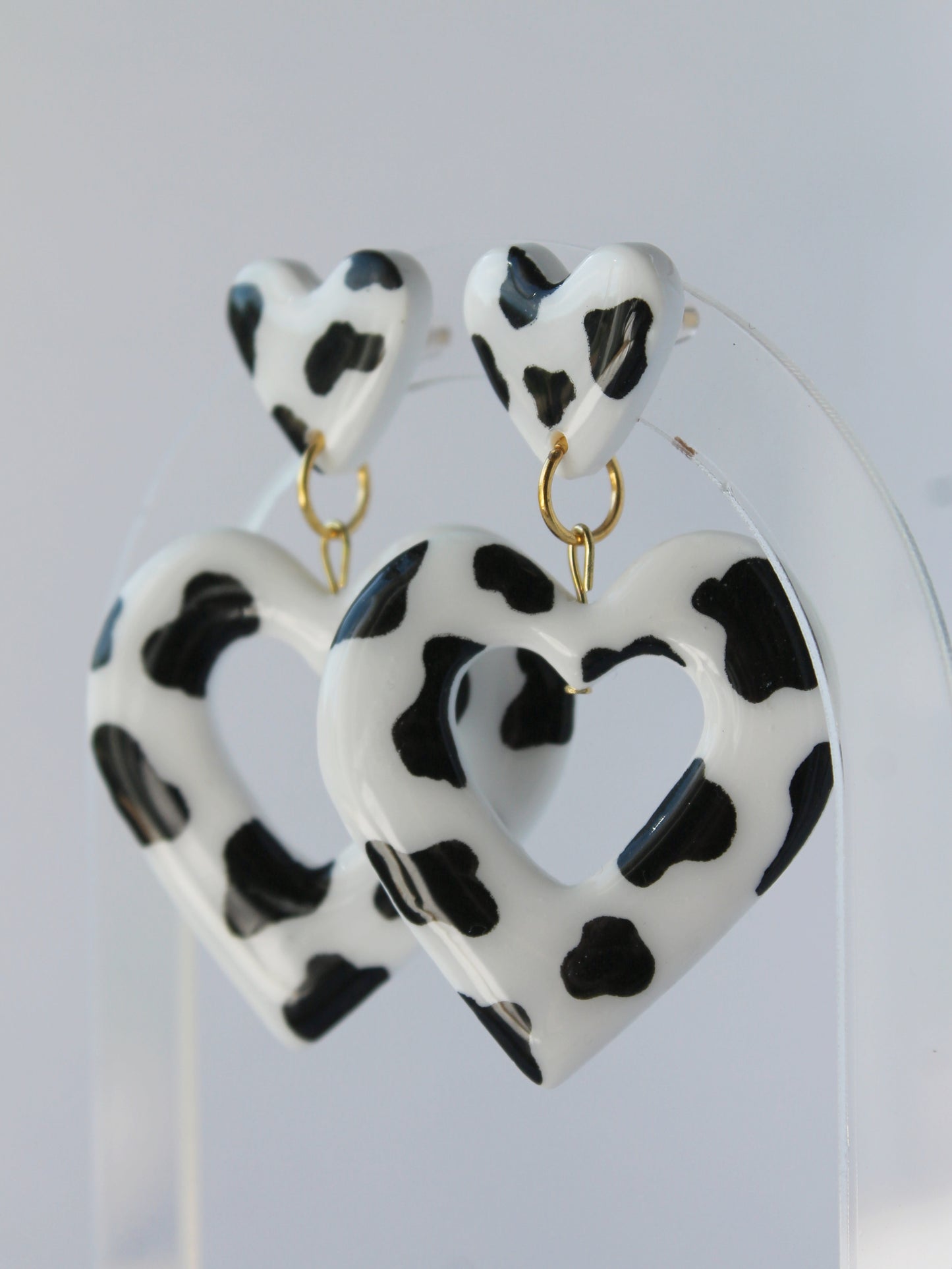 Boucles d'oreilles cœur