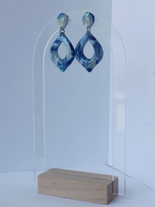 Boucles d'Oreilles Azur