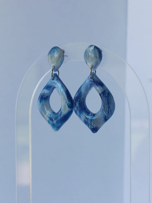Boucles d'Oreilles Azur