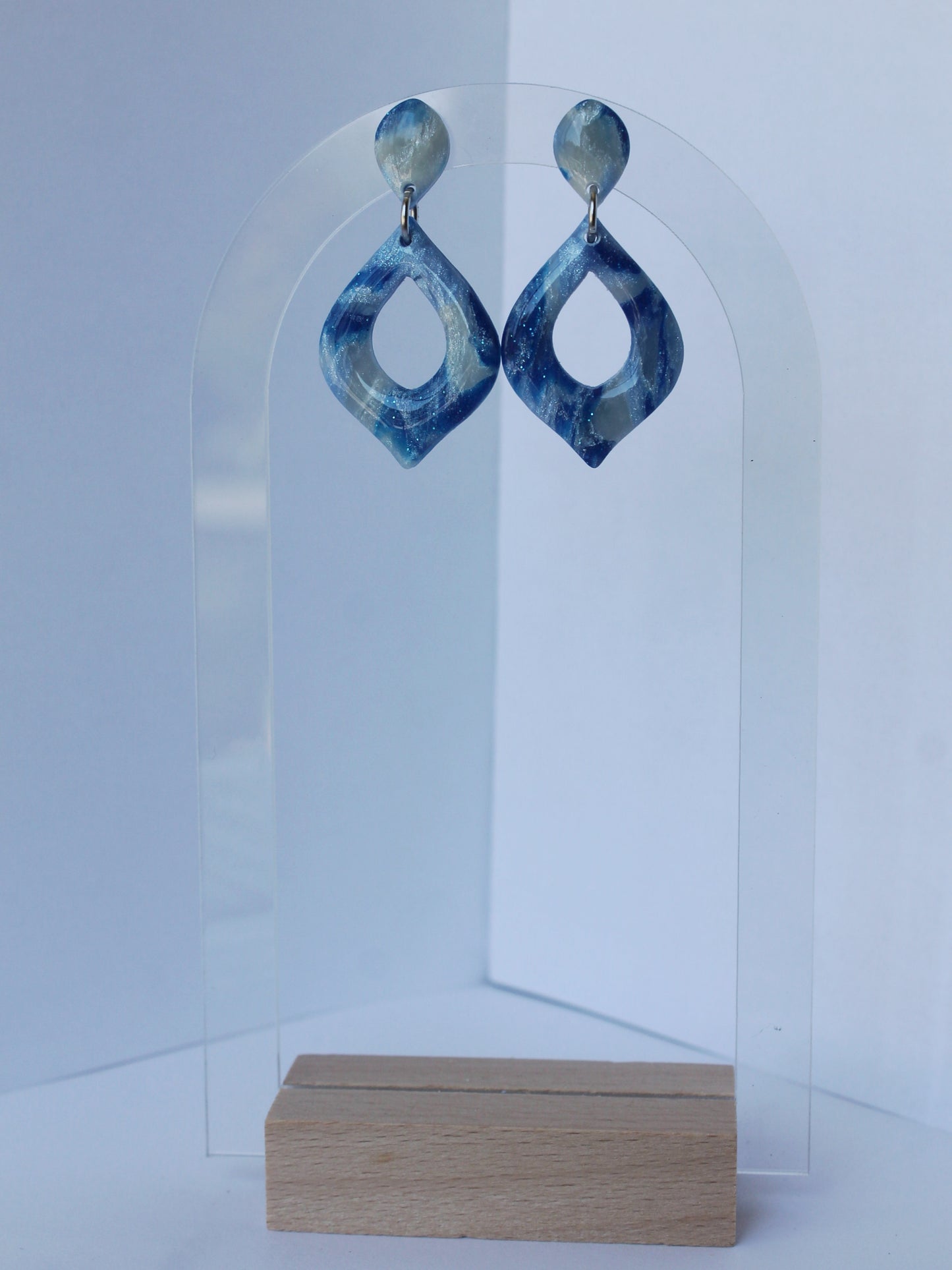 Boucles d'Oreilles Azur
