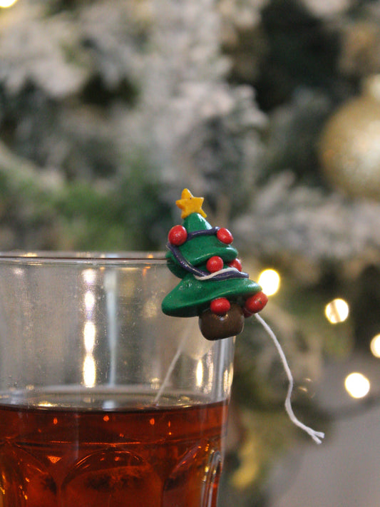 Porte-sachet de thé Sapin de Noël plusdelles 