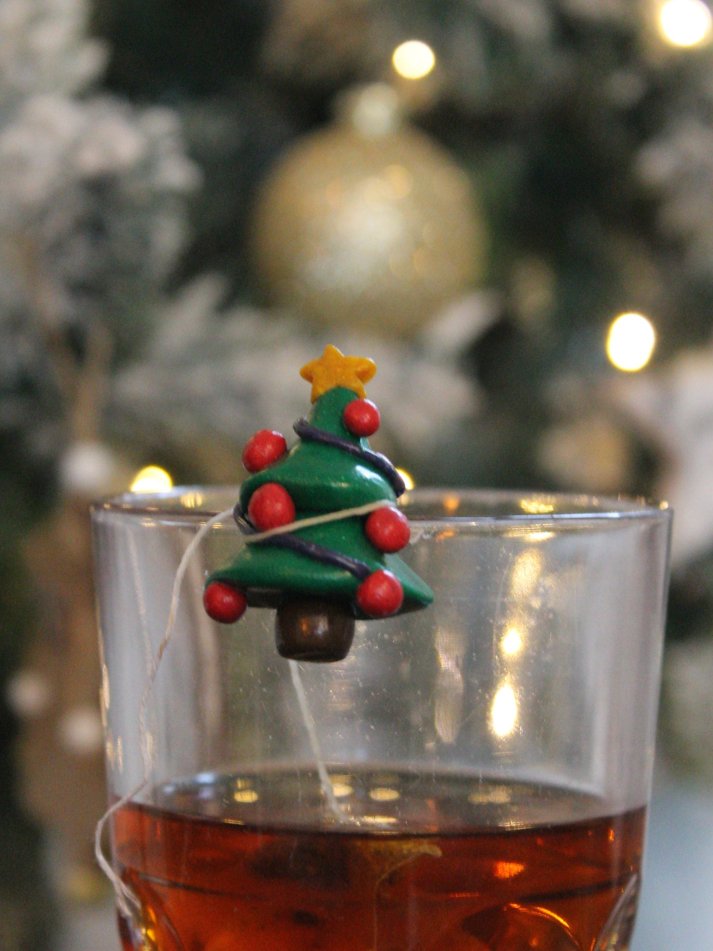 Porte-sachet de thé Sapin de Noël plusdelles 