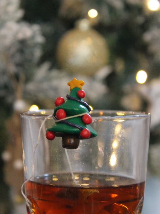 Porte-sachet de thé Sapin de Noël plusdelles 