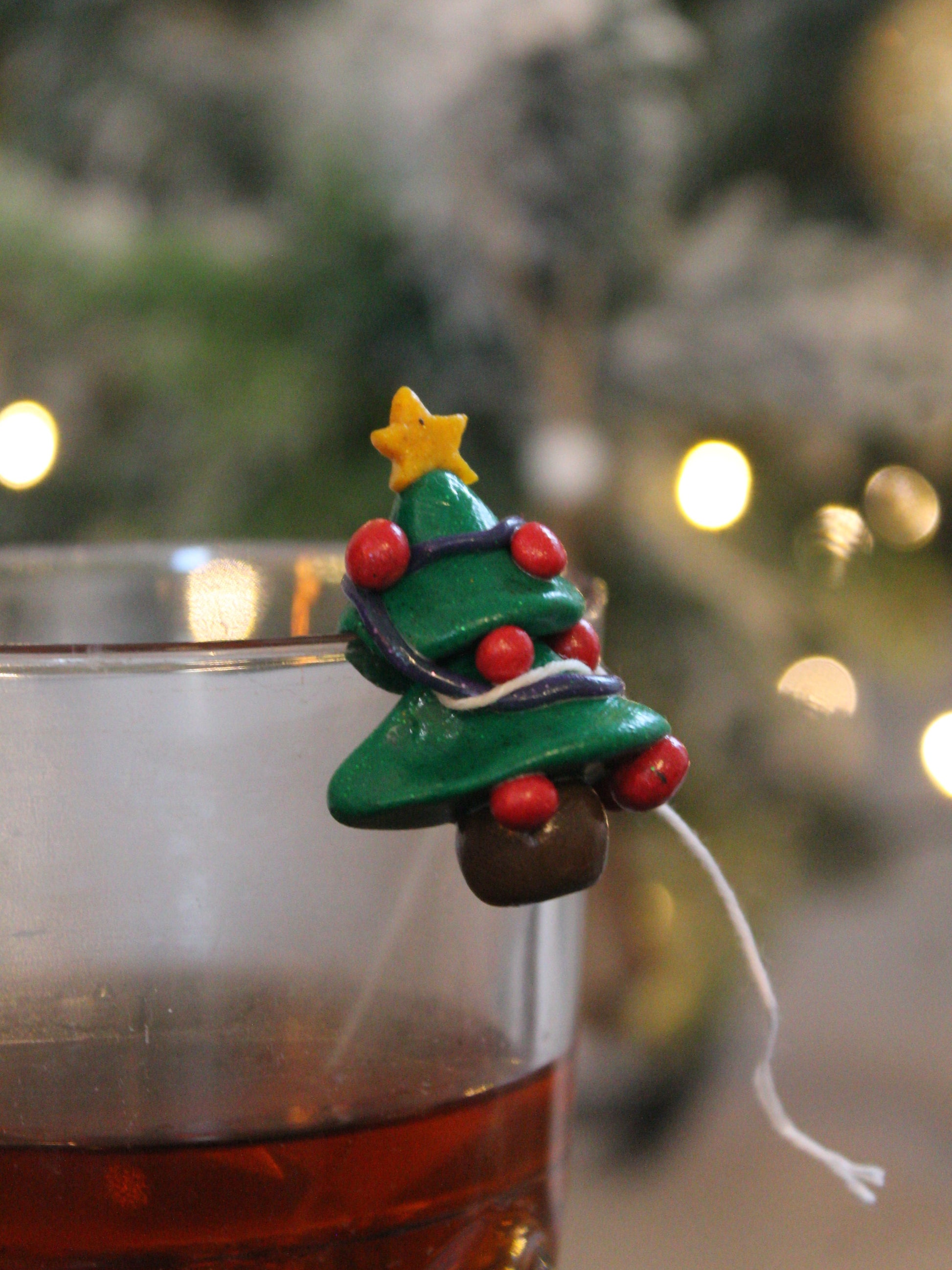 Porte-sachet de thé Sapin de Noël plusdelles 
