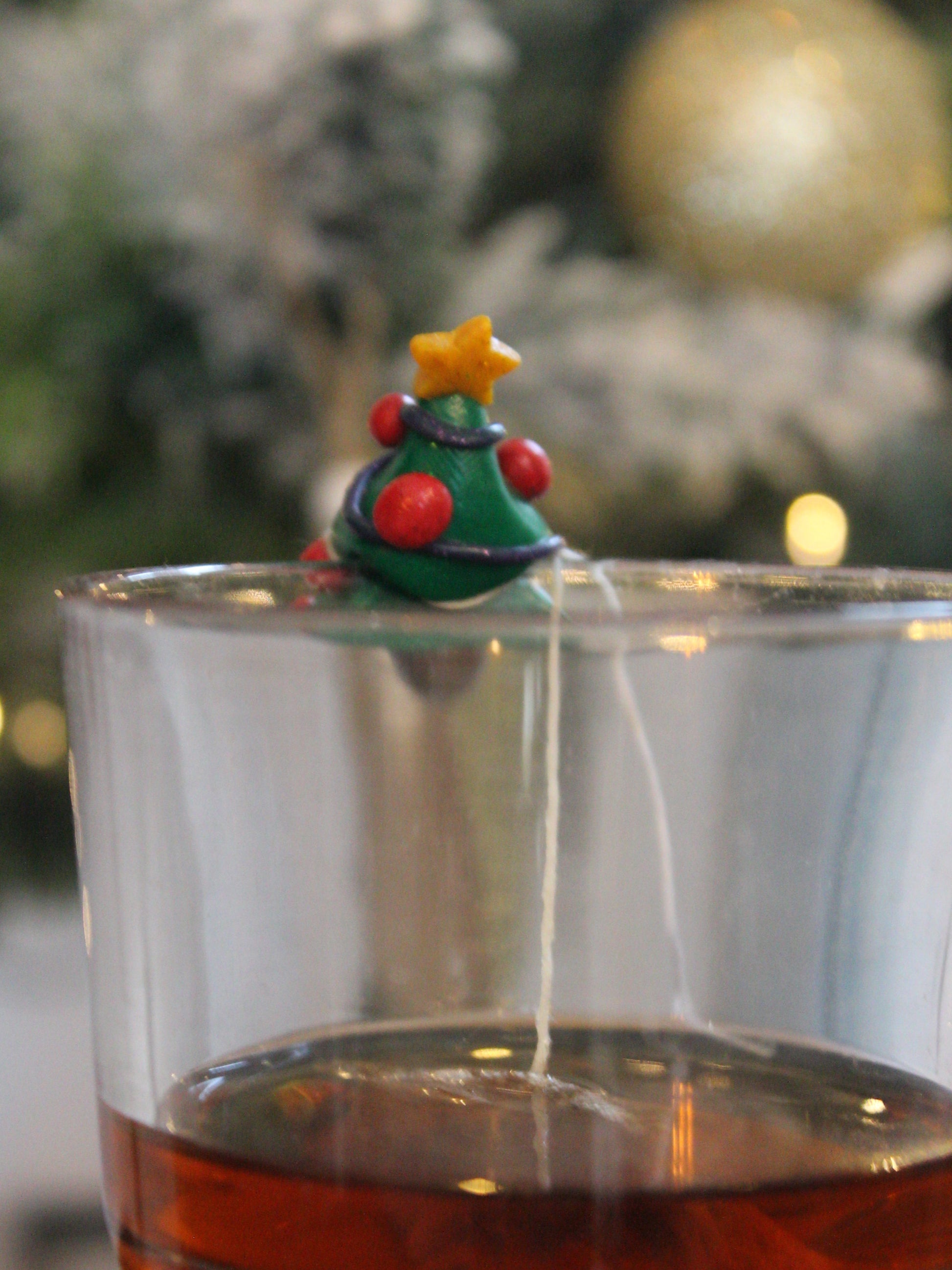 Porte-sachet de thé Sapin de Noël plusdelles 