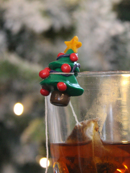 Porte-sachet de thé Sapin de Noël plusdelles