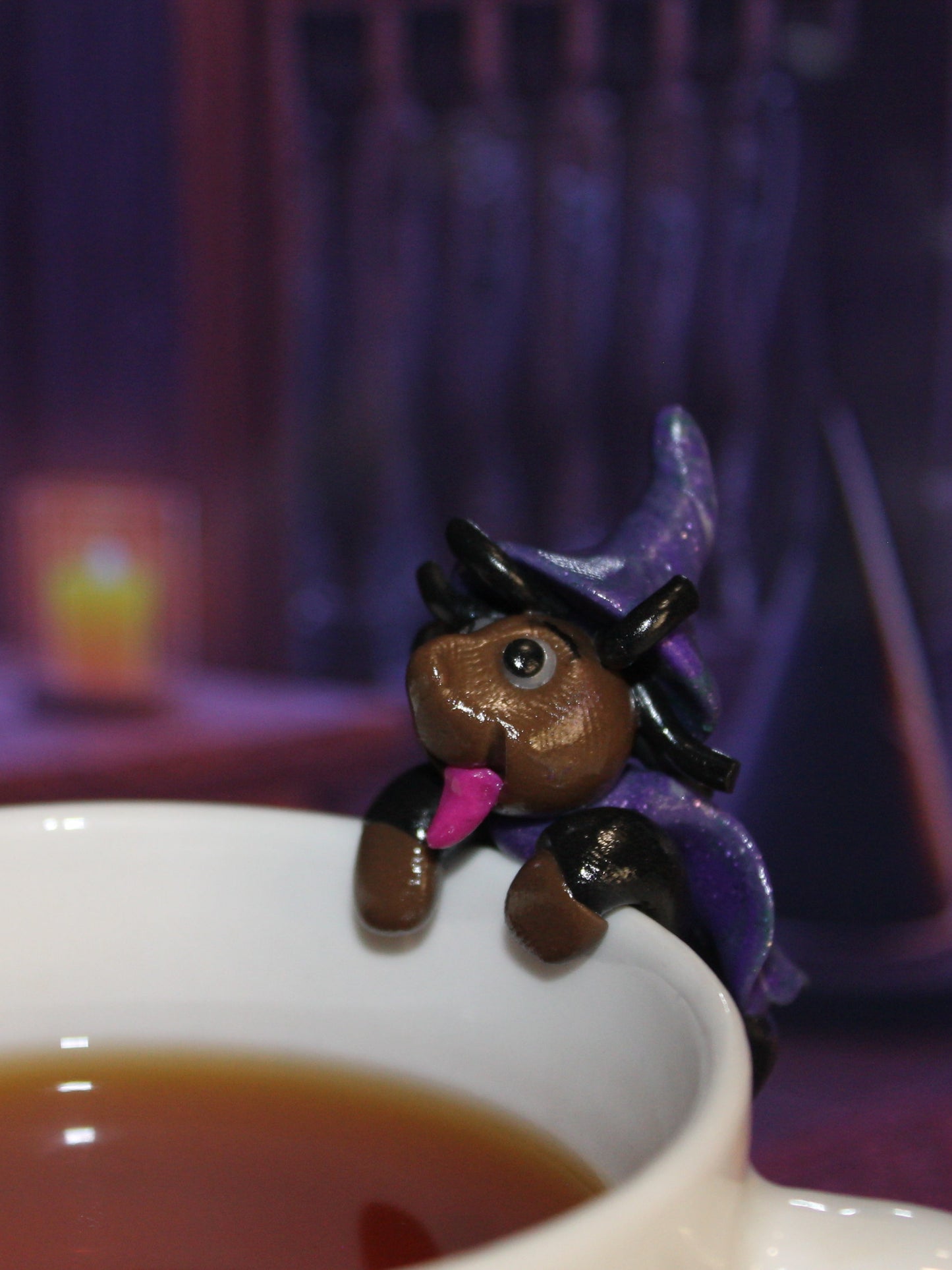 Porte sachet de thé sorcière plusdelles 