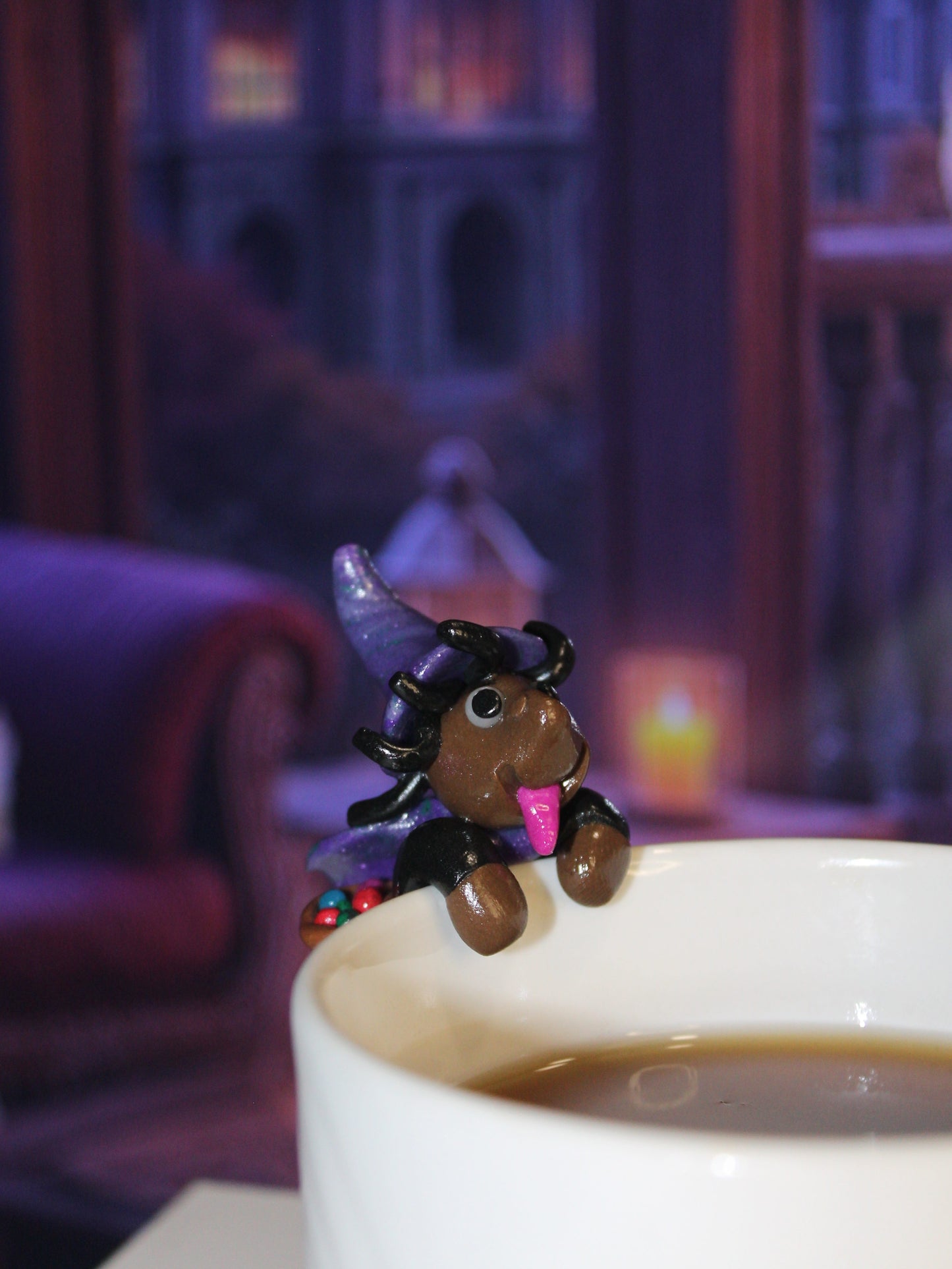 Porte sachet de thé sorcière plusdelles 